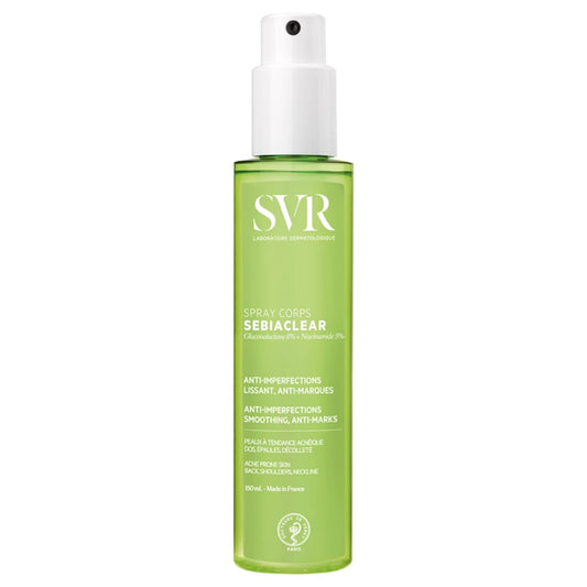 SVR Sebiaclear Spray Corps 150 ml – vartalosuihke epäpuhtaalle ja akneen taipuvaiselle iholle