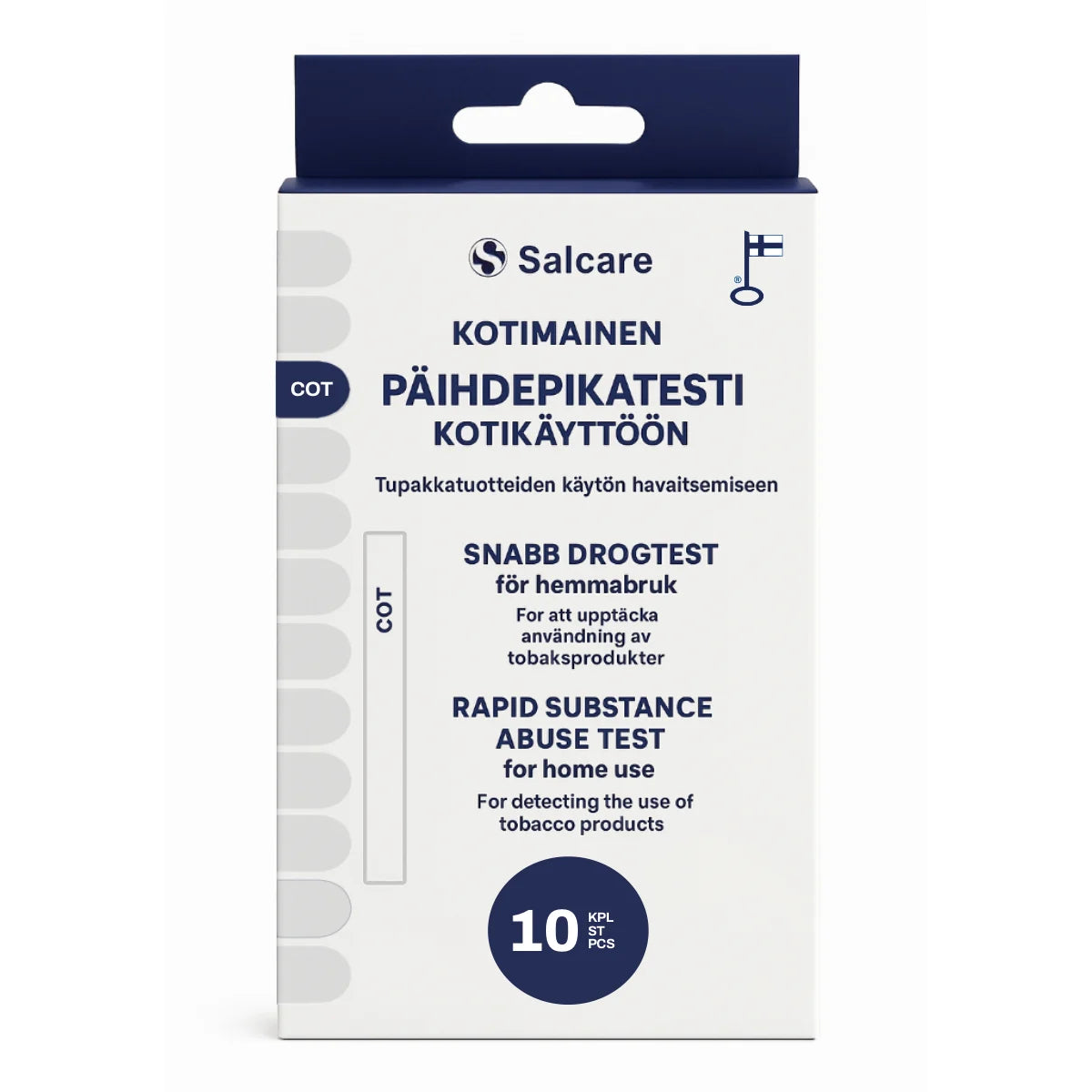 Salcare Nikotiinitesti 10 kpl