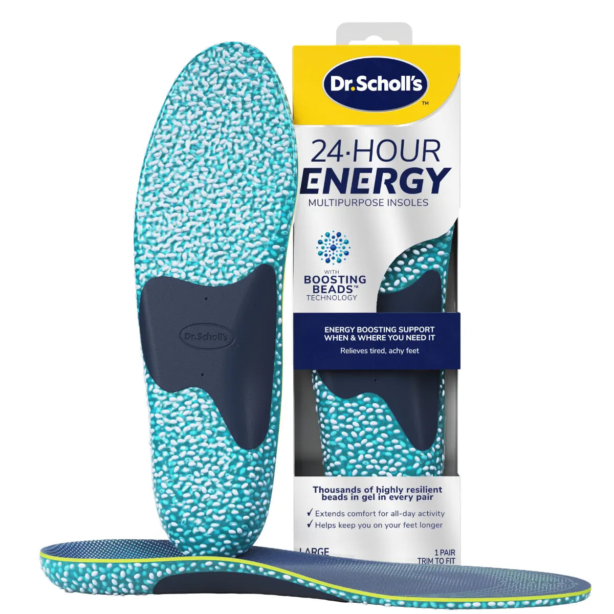 Scholl 24hr Energy pohjallinen Large 1 pari