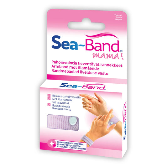 SEA-BAND Mama pahoinvointirannekkeet