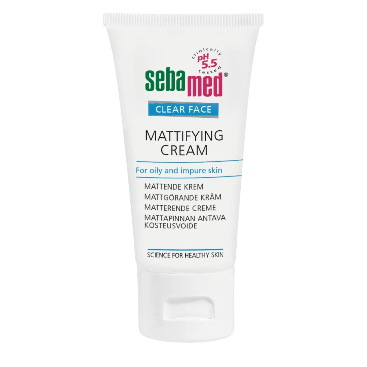 SEBAMED Clear Face Mattifying Cream kosteusvoide sekaiholle ja rasvaiselle iholle 50 ml
