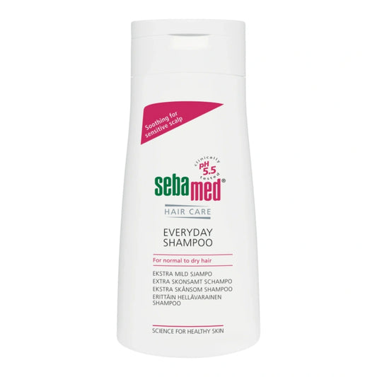 SEBAMED Everyday hellävarainen shampoo 400 ml päivittäiseen pesuun sopiv, pH 5.5