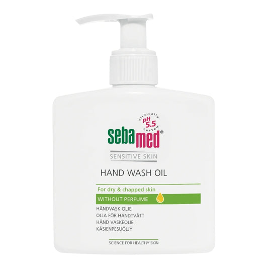 SEBAMED Hand Wash Oil käsienpesuöljy 250 ml kosteuttava käsienpesuöljy herkälle iholle