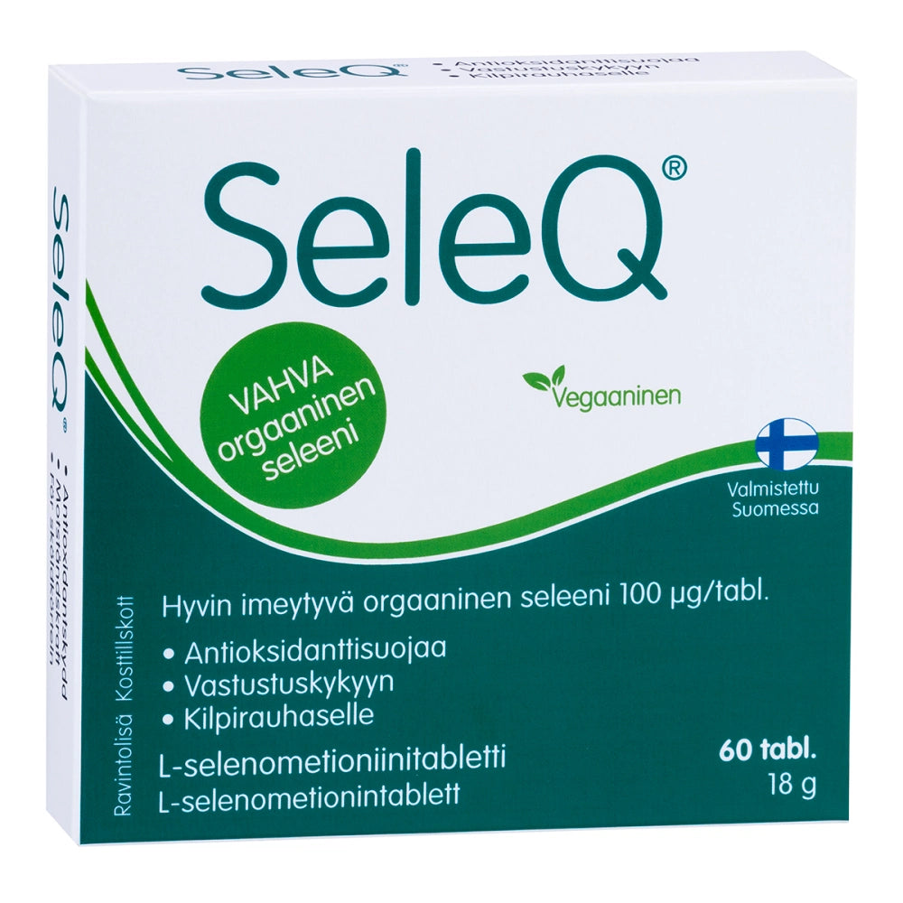 SELEQ Orgaaninen seleeni 100 µg tabletti 60 kpl