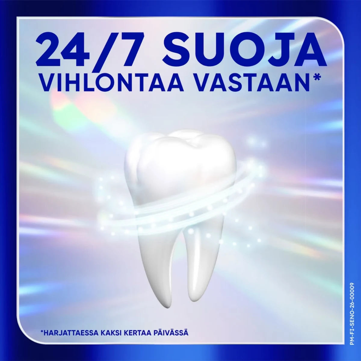 Sensodyne Clinical White Enamel Strengthening hammastahna suojaa vihlonnalta