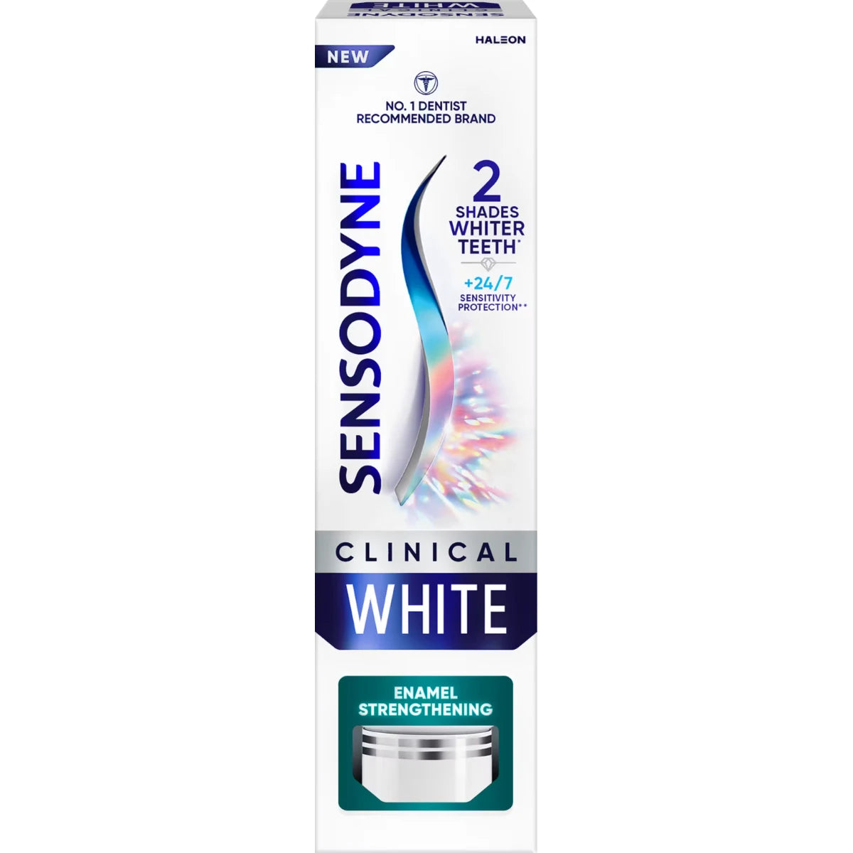 Sensodyne Clinical White Enamel Strengthening hammastahna pakkaus
