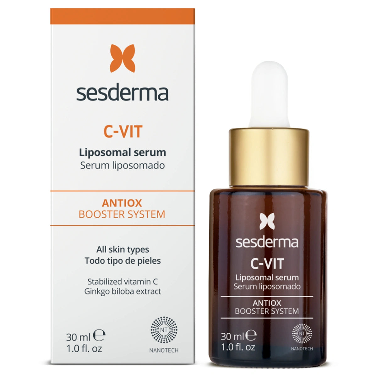SESDERMA C-Vit AX+ Liposomal Serum 30 ml liposomiseerumi hyperpigmentaation hoitoon
