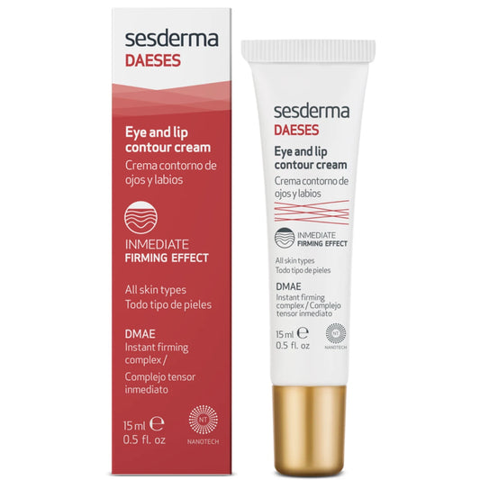 SESDERMA Daeses Eye and Lips Cream 15 ml vähentää ikääntymisen merkkejä silmän- ja huulenympärysalueella