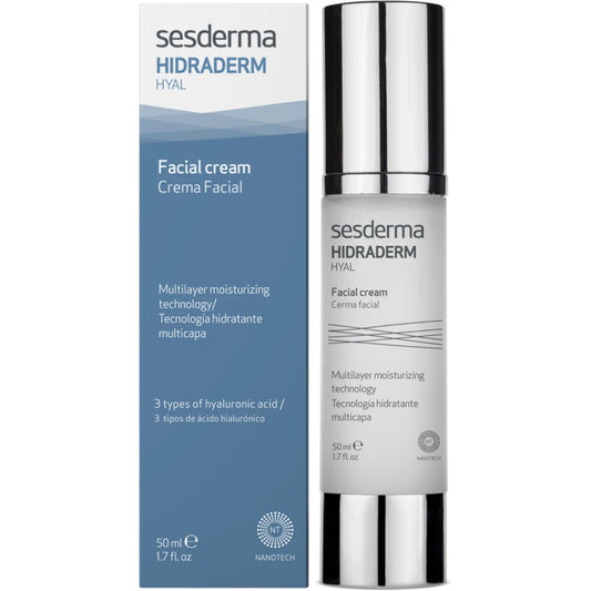 SESDERMA Hidraderm Hyal Facial Cream 50 ml Erittäin kevyt emulsiovoide kasvoille