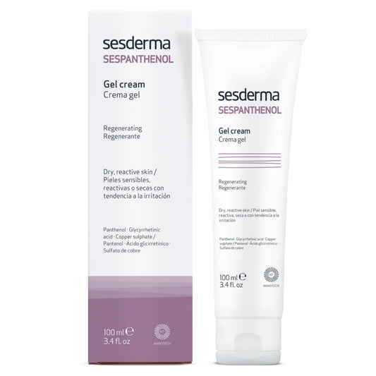 SESDERMA Sespanthenol Gel Cream 100 ml uudistava geelivoide ärtyneelle ja kutisevalle iholle