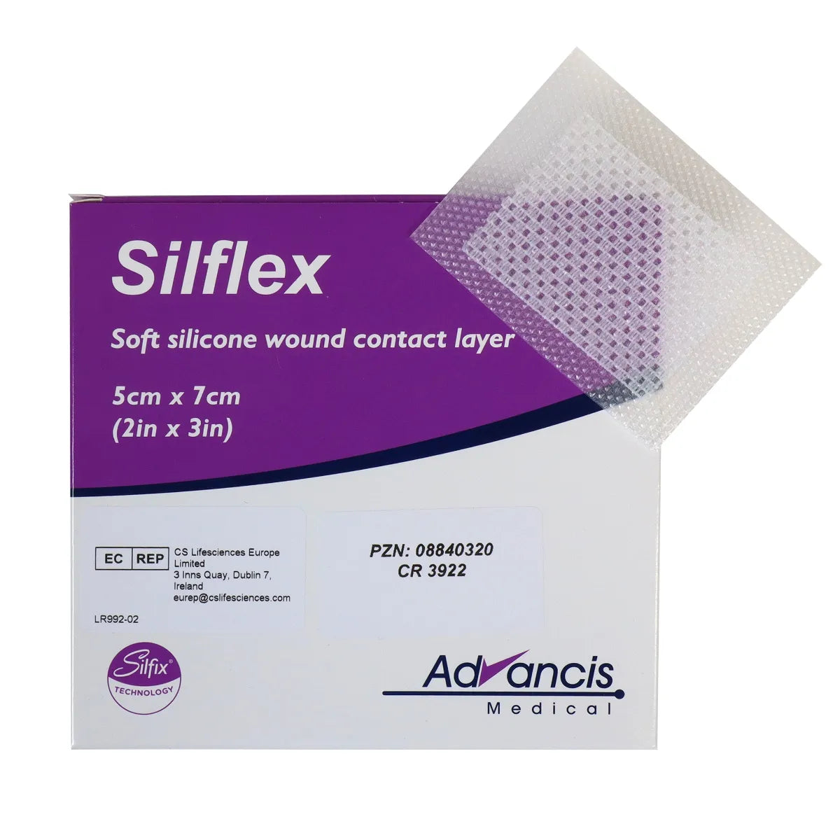 Silflex silikonisidos 5x7 cm 10 kpl