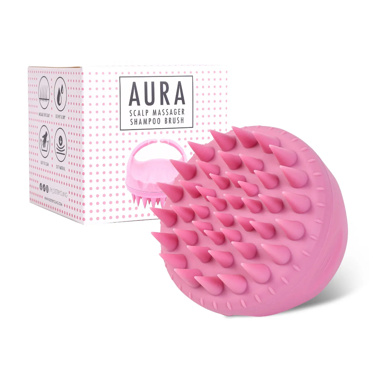 SisterYoung AURA PINK Shampooharja 
