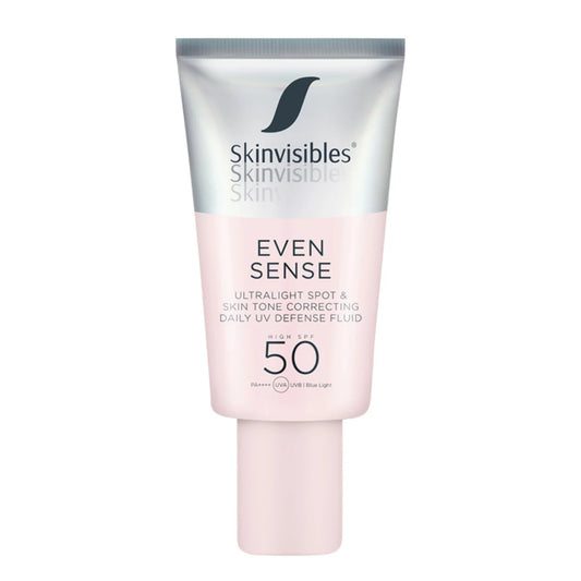 Skinvisibles Even Sense SPF50 50 ml sisältää niasiinimidia ihon sävyn tasoittamiseen