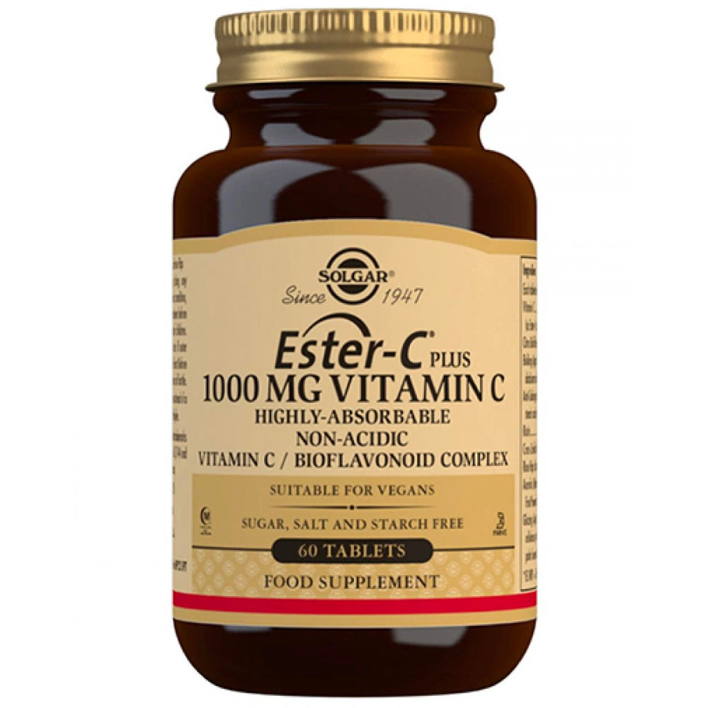 SOLGAR Ester-C® Plus Vitamin C 1000 mg tabletti 60 kpl