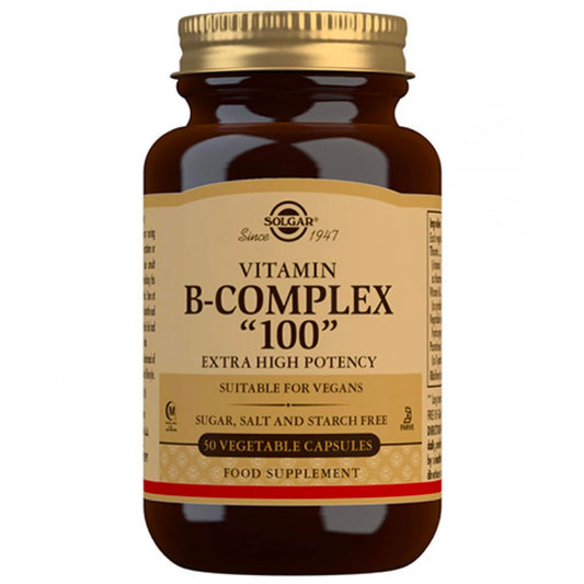 SOLGAR Vitamin B-Complex "100" kapseli 50 kpl