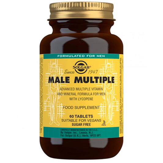 SOLGAR Male Multiple (miesten monivitamiini) 60 tablettia