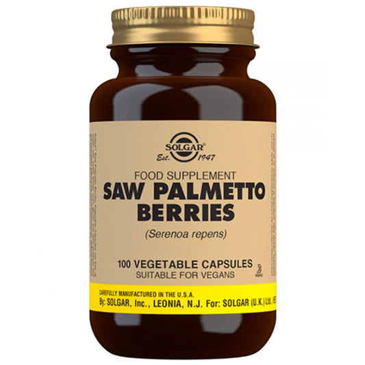 SOLGAR Sahapalmu (Saw Palmetto Berries) 520 mg kapseli