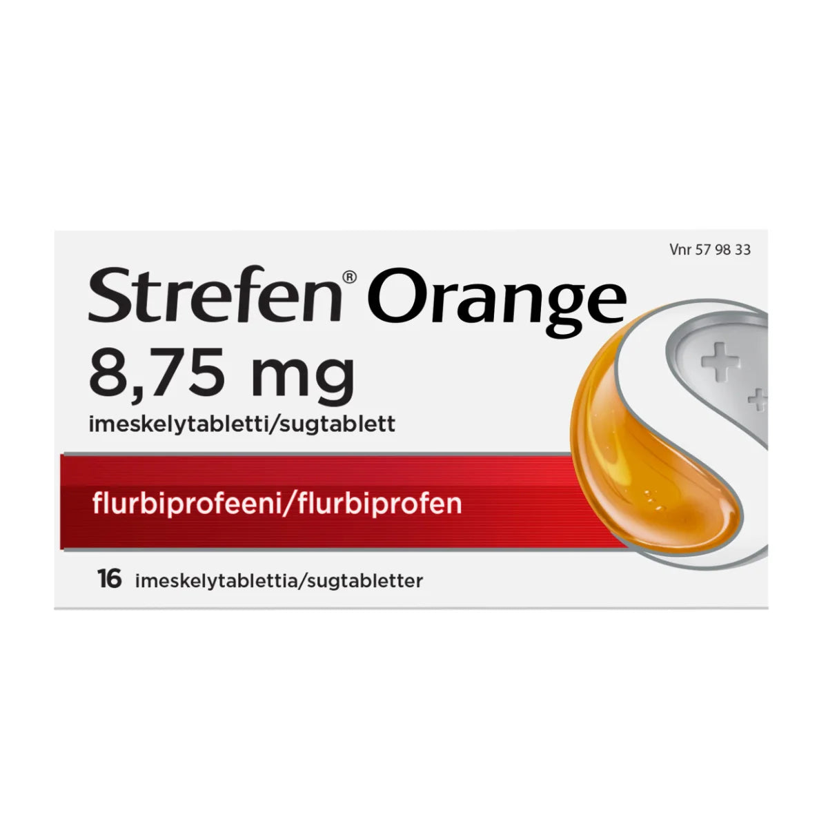 STREFEN Orange 8,75 mg imeskelytabletti 16 kpl