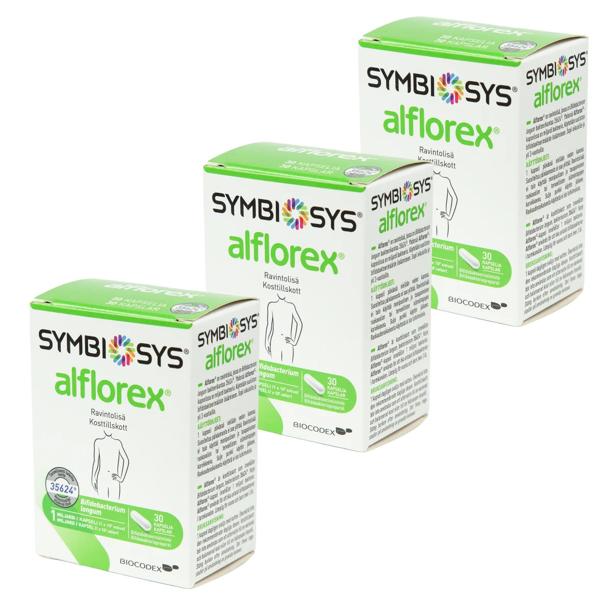 SYMBIOSYS Alflorex 3x30 kapselia