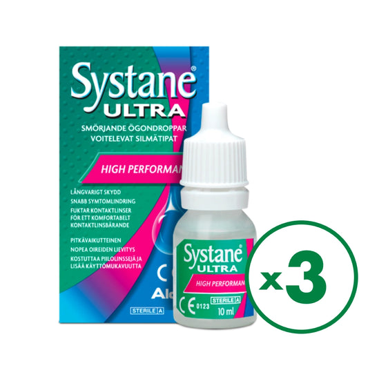SYSTANE Ultra silmätipat 3x10 ml