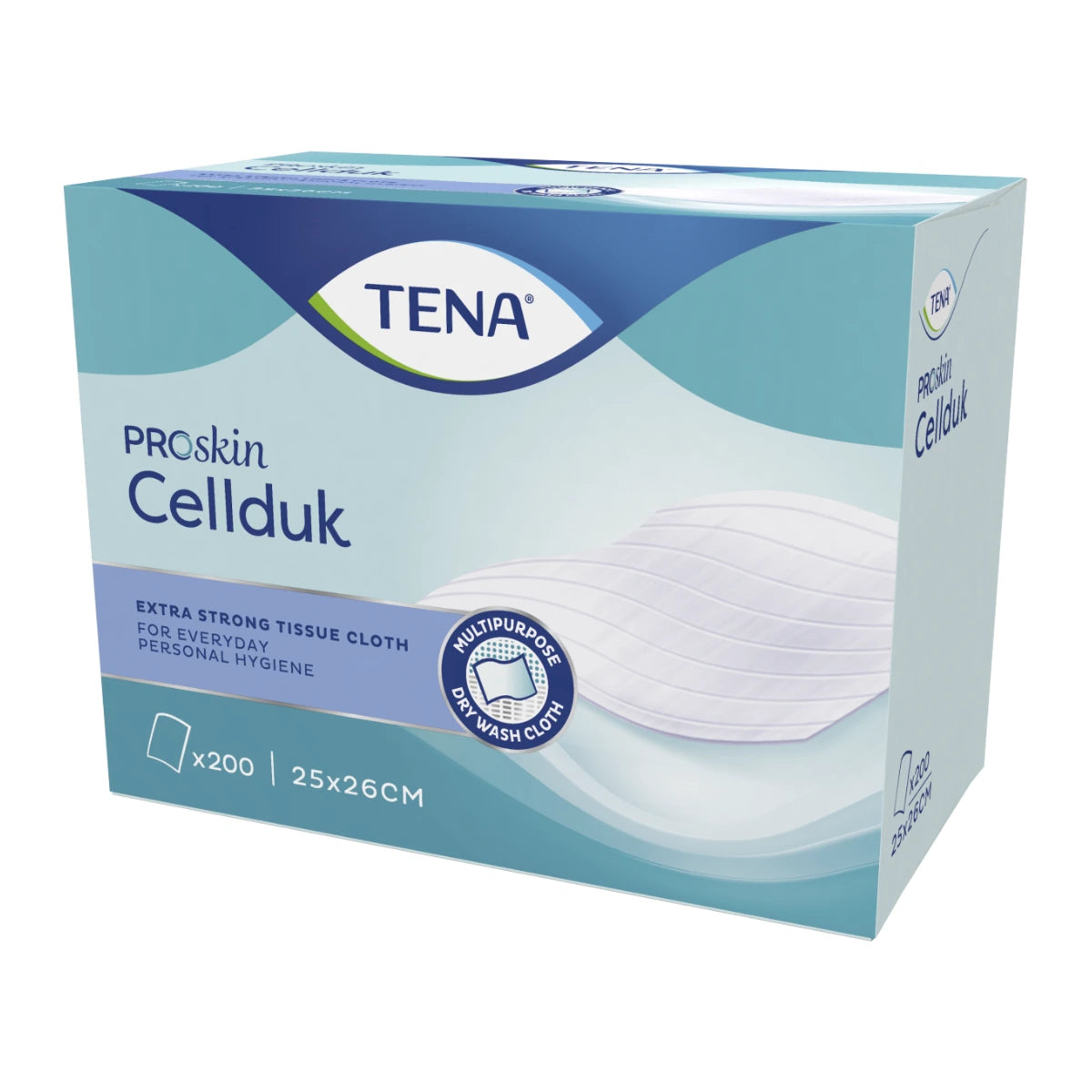 TENA Cellduk pesulappu 25x26 cm 200 kpl