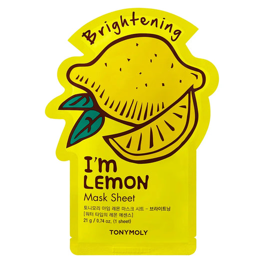 TONYMOLY I’m Lemon Mask Sheet – virkistävä kangasnaamio