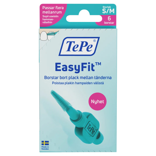 TePe EasyFit hammasväliharja S/M 6 kpl