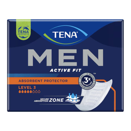 TENA Men Level 3 16 kpl varma suoja runsaaseen virtsankarkailuun miehille
