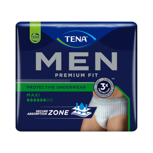 TENA Men Pants Maxi L 10 kpl tavallisia alushousuja muistuttava inkontinenssisuoja miehille