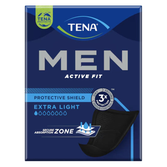 TENA Men Protective Shield 14 kpl lievään tiputteluun miehille