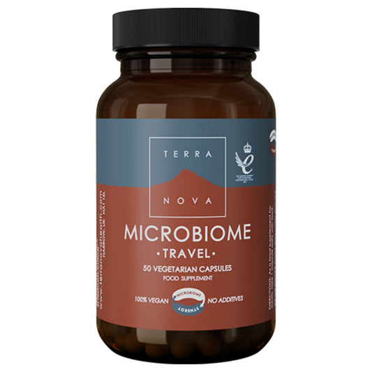 Terranova Microbiome Travel 50 kaps