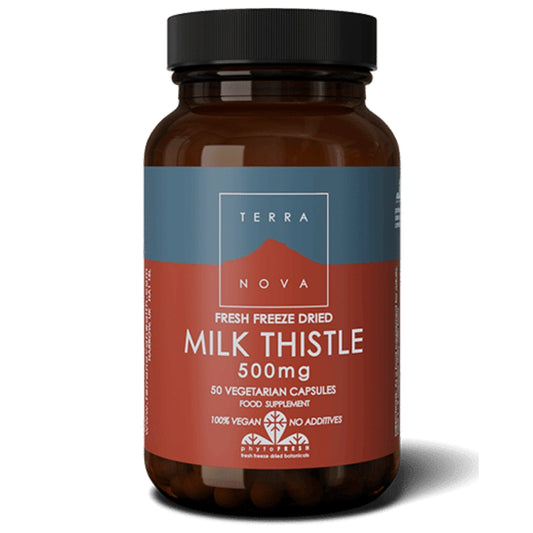 TERRANOVA Milk Thistle 500 mg kapseli 50 kpl