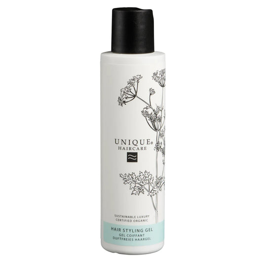 Unique Beauty Fragrance-Free Hair Styling Gel 150 ml – hajusteeton, vahvan pidon luonnonmukainen muotoilugeeli