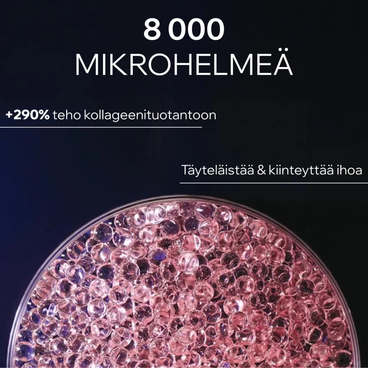 Uriage Age Absolu Collagen booster micro-redensifying serum sisältää 8000 mikrohelmeä