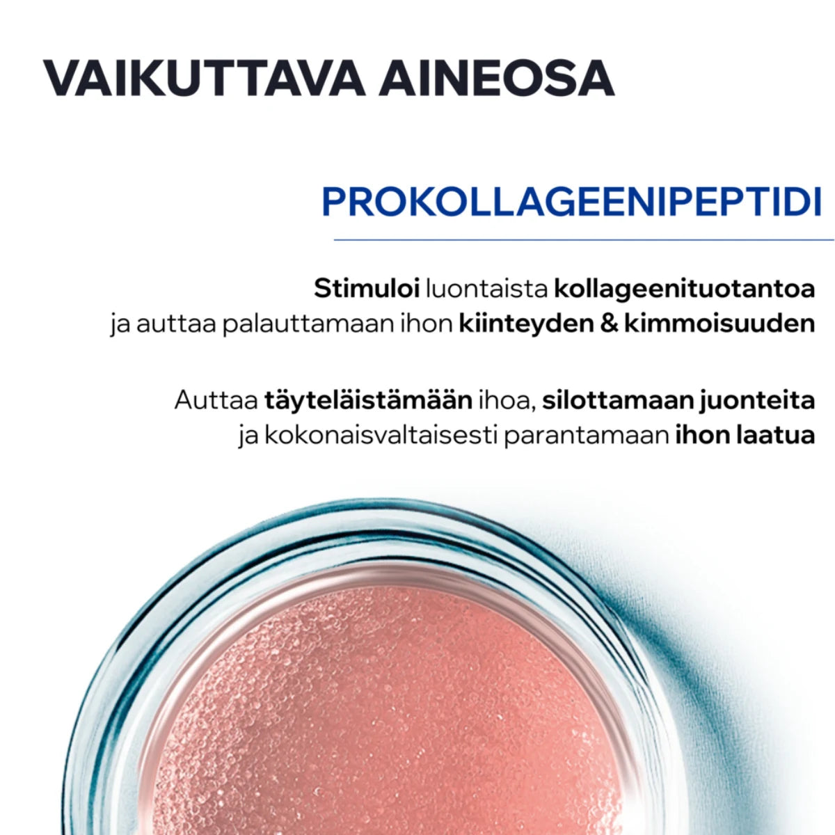 Uriage Age Absolu Redensifying Rosy Cream, vaikuttava ainesosa prokollageenipeptidi