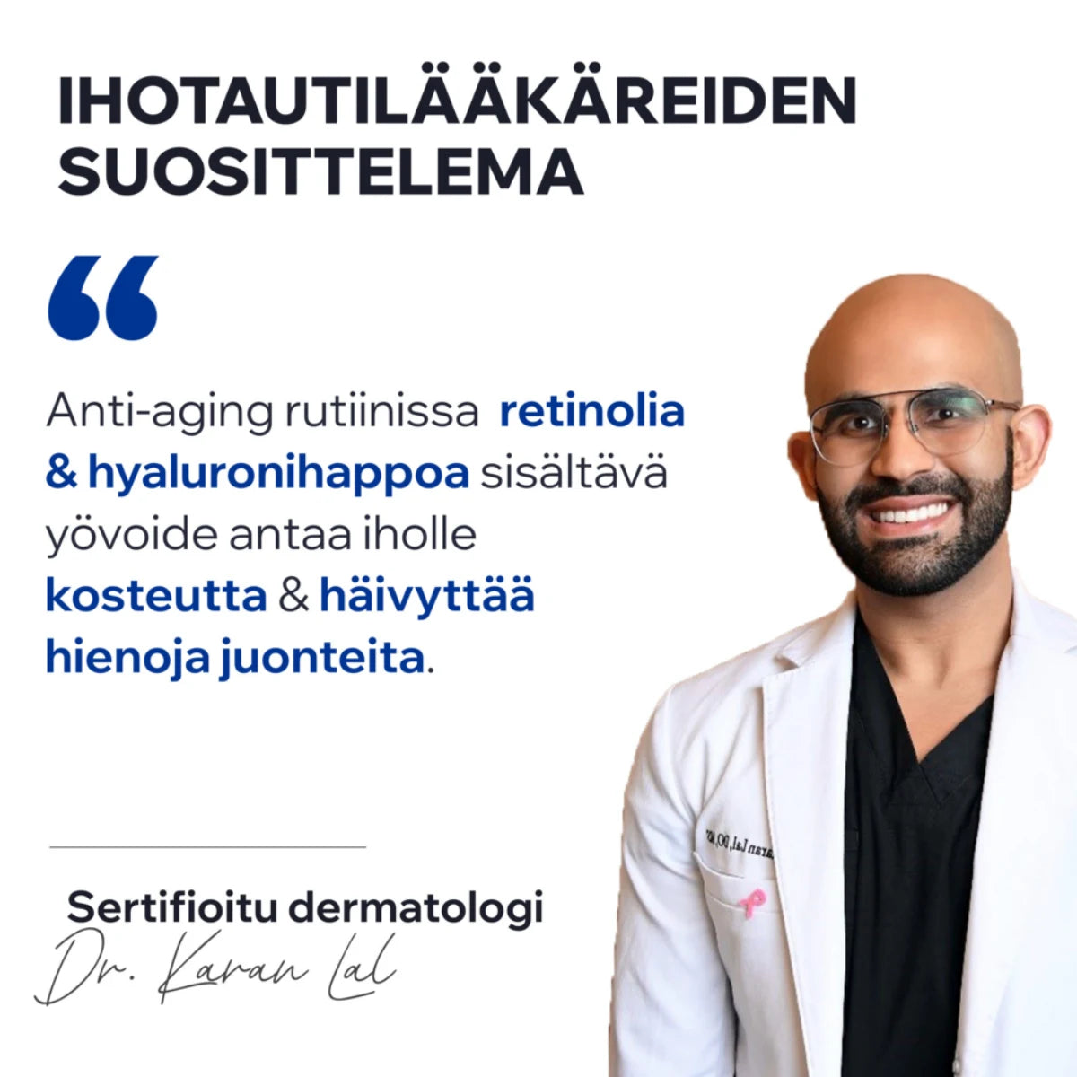 Uriage Age Absolu on ihotautilääkäreiden suosittelema