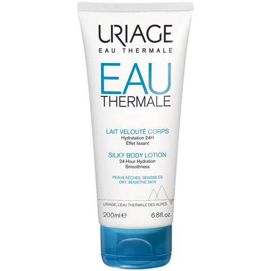 Uriage Eau Thermale Silky Body Lotion 200 ml täyteläinen kosteuttava vartalovoide