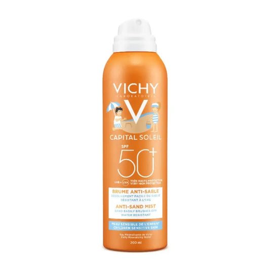 VICHY Capital Soleil Anti-Sand Mist lapsille SPF50+ 200 ml