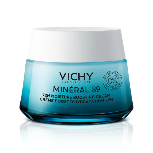 VICHY Mineral 89 72h kasvovoide 50 ml kosteuttava hajusteeton voide kaikille ihotyypeille