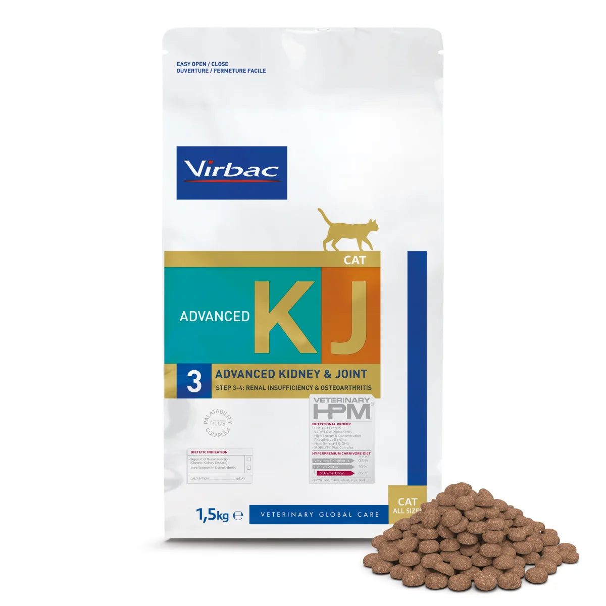 Virbac Cat Advanced Kidney & Joint 1,5 kg