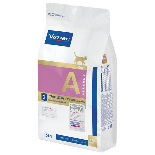 VIRBAC Cat Hypoallergy with Hydrolysed Fish Protein A2 3 kg
