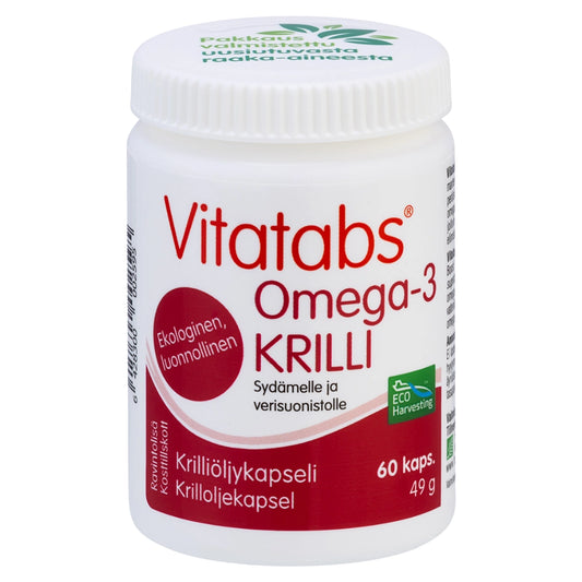 VITATABS Omega-3 Krilliöljykapseli