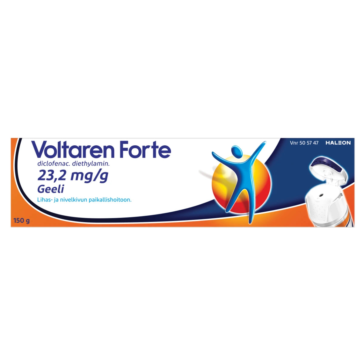 VOLTAREN FORTE 23,2 mg/g geeli 150 g lihas- ja nivelkipuun