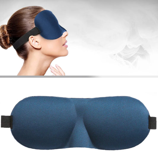 WAYA Comfort 3D-unimaski sininen blokkaa valon 100%