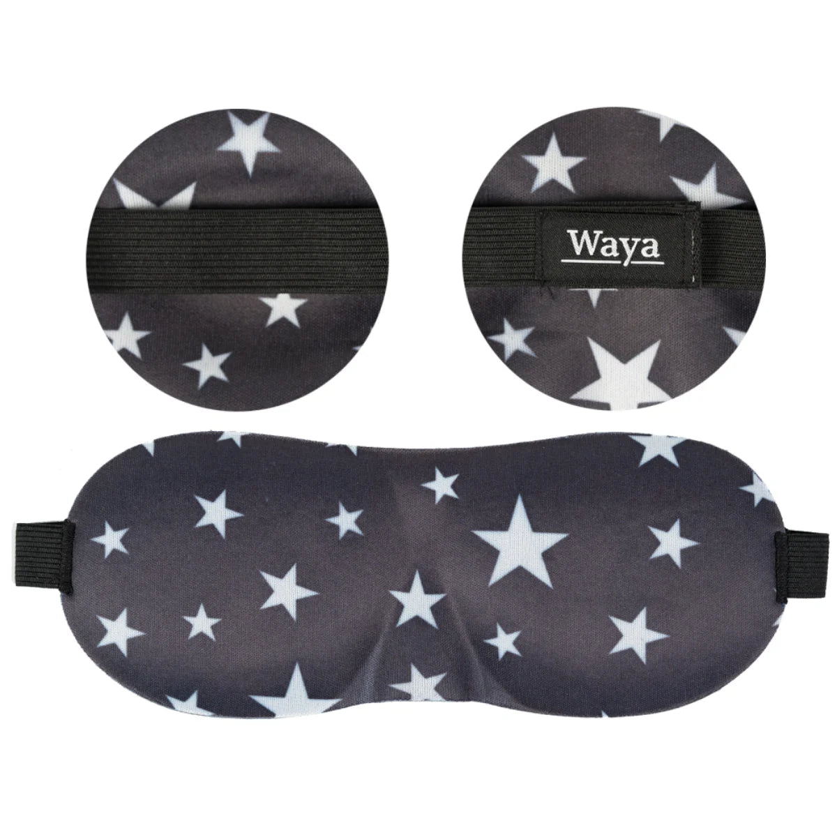 WAYA Comfort 3D-unimaski tähti, pehmeä sisäpuoli ja säädettävä hihna