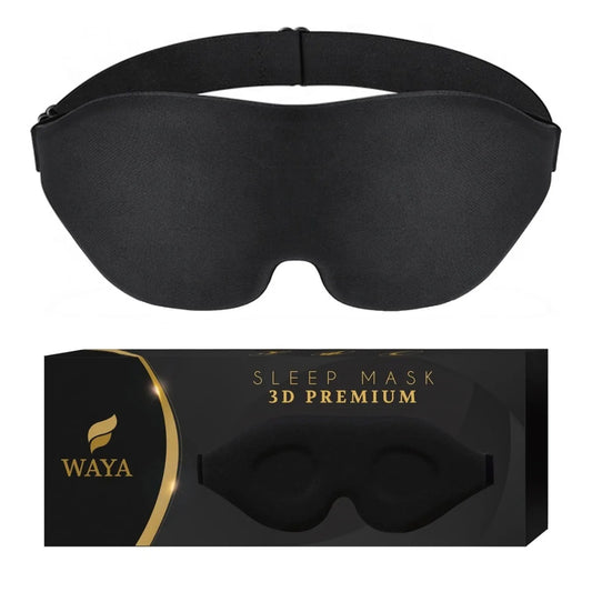 Unimaski WAYA Comfort 3D-unimaski musta – Nettiapteekki.fi
