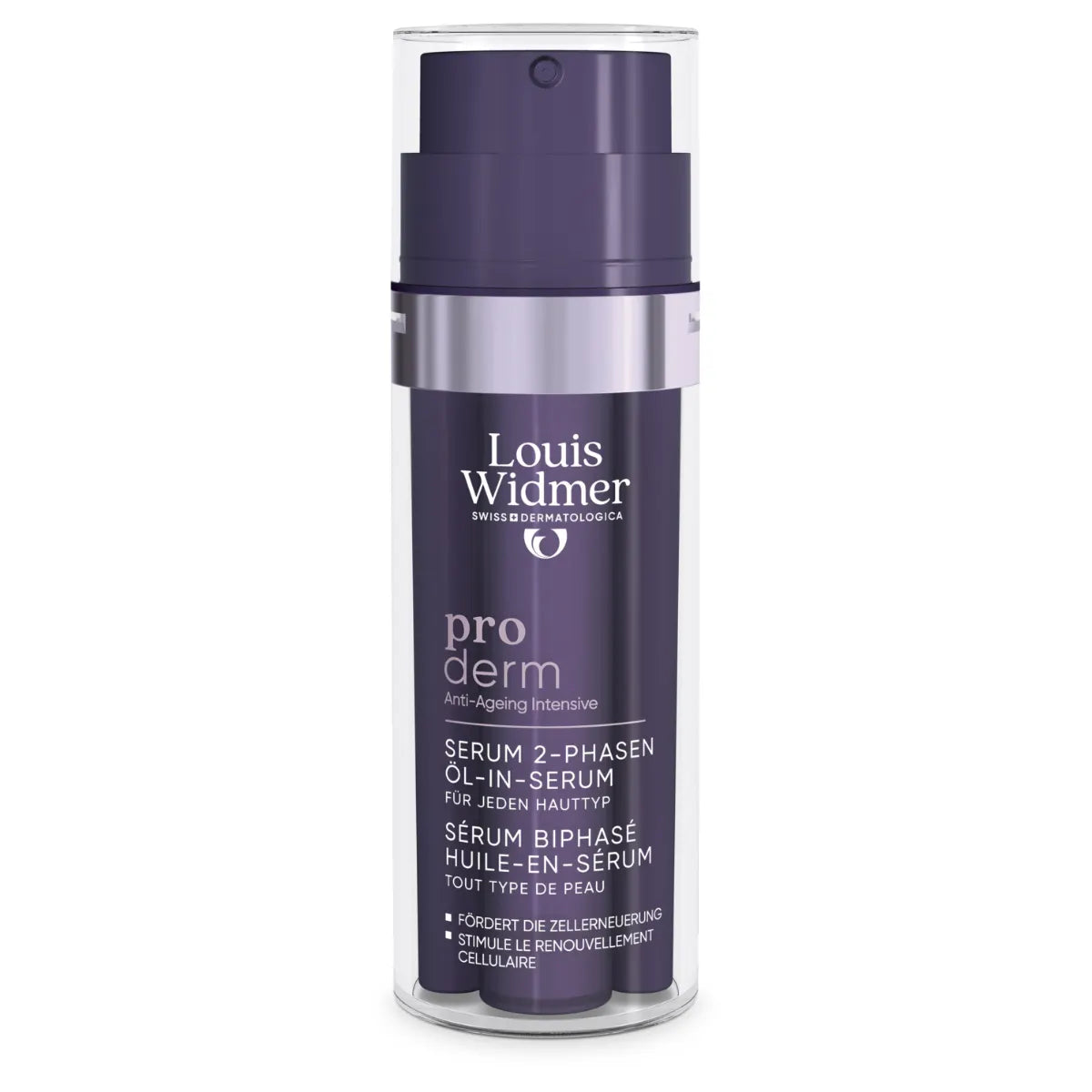Widmer Proderm Serum 2-Phase Oil-In-Serum hajusteeton 35 ml kasvoseerumi ikääntymisen merkkeihin
