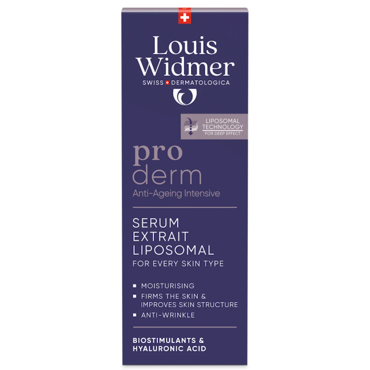 Widmer Proderm Serum Extrait Liposomal 30 ml kasvoseerumi liposomiteknologialla