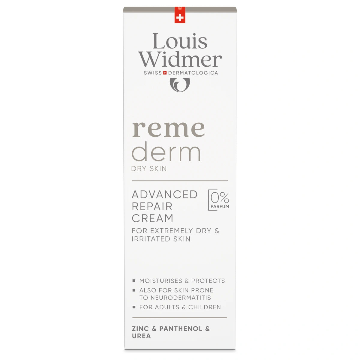 Widmer Remederm Advanced Repair Cream hajusteeton 75 ml