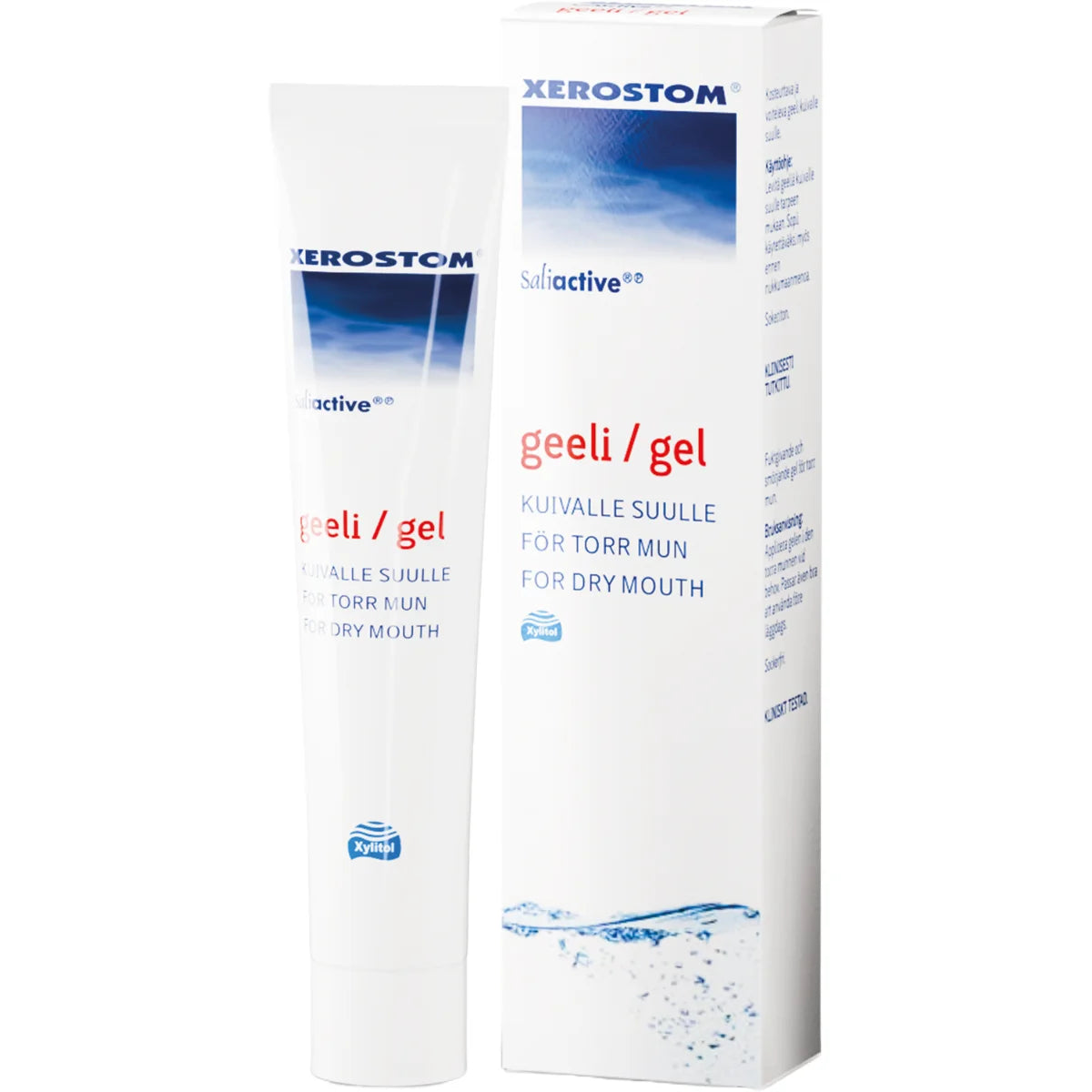 XEROSTOM Geeli kuivan suun kosteuttamiseen 25 ml